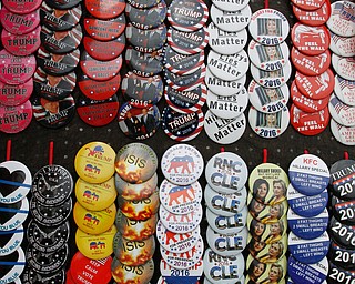        ROBERT K. YOSAY  | THE VINDICATOR..political buttons at the fair...... - -30-...