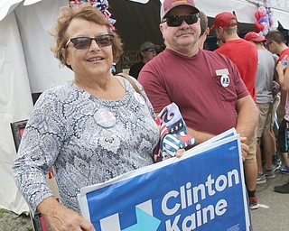        ROBERT K. YOSAY  | THE VINDICATOR..Biden visits Canfield Fair... - -30-...