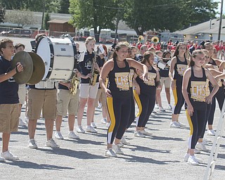        ROBERT K. YOSAY  | THE VINDICATOR..Band Day at the fair .. as the Lowellville Band entertained the crowd... - -30-...