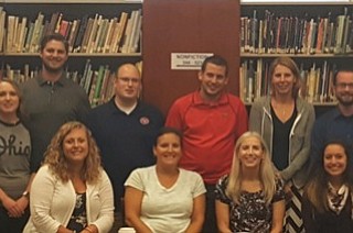Neighbors | Submitted.Austintown welcomed new teachers for the 2016-2017 school year. Pictured are, from left, (front) Victoria Wise - Language Arts, Austintown Fitch High School; Amy Fierst - Intervention Specialist, Austintown Intermediate School; Darla Little - Science, AFHS; Gianna Marinucci - Math, AFHS; Marissa Mraz - Math, AFHS; (back) Brian Umstead - STEM Social Studies, AFHS; Douglas Eisenbraun- STEM, Austintown Middle School; Sarah Eliser - Music, multi building; Daniel Robinette - Science, AFHS; Donald Fuller - Social Studies, AFHS; Robert Wyant - Project Lead the Way, AFHS; Nikke McDorman-Gossett - District Nurse; Alex Miller - Fifth Grade, AIS and Daryl Kurtz - Intervention Specialist, AIS.