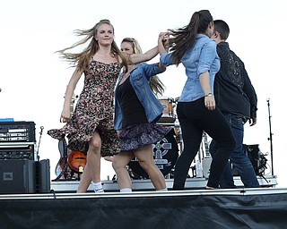 Nikos Frazier | The Vindicator..The Willis Clan performs at the Canfield Fair on Monday, Sept. 5, 2016.