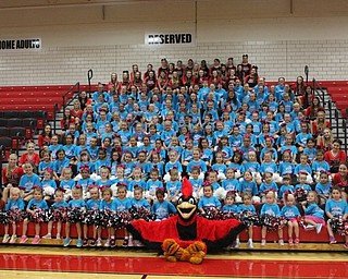 Neighbors | Abby Slanker.The Canfield High School cheerleaders hosted their annual Kiddie Cheer Camp Aug. 8-10, with approximately 160 girls from pre-K to eighth-grade attending.