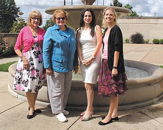 SPECIAL TO THE VINDICATOR
Members of the fashion show committee preparing for the Stambaugh Pillars 19th annual Fashion Show set for Nov. 2 are Barbara Banks, left, co-chairman; Leilani Drake, co-chairman; Jeannine Donatelli, director of donor relations at Stambaugh; and Dani Dier, director of production services at Stambaugh. 