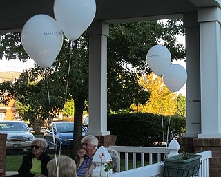 Neighbors | Alexis Bartolomucci.Guests sat under the gazebo to listen to the performance put on by Party of Two at the Commons at Greenbriar on Sept. 15.