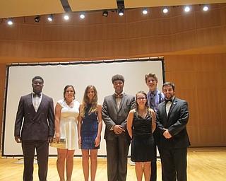 Neighbors | Alexis Bartolomucci.Austintown Fitch High School students who participated in the Friends4Friends Film Festival stood with their advisor, Bill Klein, after the awards ceremony on Sept. 22.