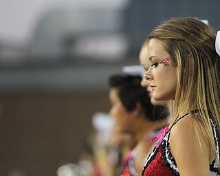 Nikos Frazier | The Vindicator..in the first quarter as Youngstown State takes on Northern Illinois at Stambaugh Stadium in Youngstown on Saturday, Oct. 15, 2016.