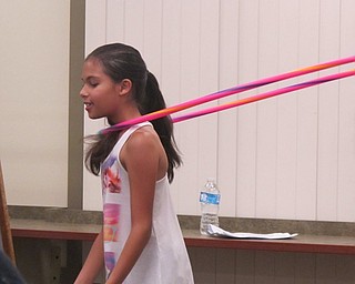 Neighbors | Alexis Bartolomucci.One of the children showed off her hula hooping skills at the Boardman library on Sept. 21 during the annual talent show.