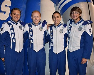 ANTHONY LEFOER (left), SETH HAMMOND, CHRISTOPHER ECONOMUS and DAVID LEACH (right).