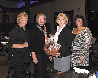 DUSTIN LIVESAY | THE VINDICATOR
Angels of Easter Seals’ annual Holiday Brunch and Sweet Shoppe is planned for Dec. 7 at Mr. Anthony’s in Boardman. From left are Jacie Ridel, adviser; Ave Sofranko, co-chairman; Lorraine Fulks, committee member; and Shelly LaBerto, president. June Diorio-Kretzer also is co-chairman.