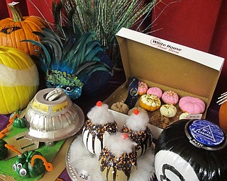 Neighbors | Alexis Bartolomucci.Students from Austintown Elementary School decorated pumpkins for the pumpkin contest during the Fall Fest on Oct. 27.