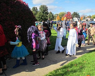 Neighbors | Alexis Bartolomucci.Robinwood Lane Elementary school had their Halloween parade on Oct. 28 for the students to dress up and show off their costumes.