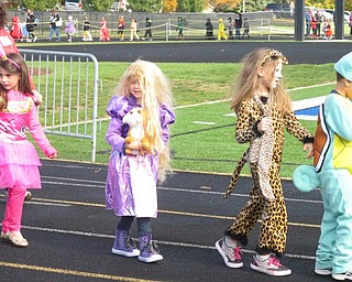 Neighbors | Alexis Bartolomucci.Students from Poland Union Elementary dressed up in their costumes and participated in the Halloween parade at Poland Seminary High School on Oct. 28.