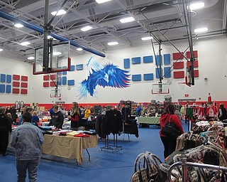 Neighbors | Alexis Bartolomucci.Vendors filled the gym at Austintown Middle School for the annual craft show put on by the Austintown PTA on Nov. 12.