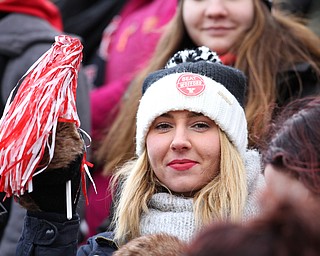 Rikki Batson during the first half as Youngstown State takes on Wofford College in the FCS quarterfinals at Stambaugh Stadium in Youngstown on Saturday, Dec. 10, 2016. Youngstown State won in double overtime, 30-23, advancing to the semifinals...(Nikos Frazier | The Vindicator)..