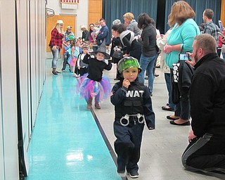 Neighbors | Alexis Bartolomucci.Students at Poland North Preschool dressed in their costumes on Oct. 27 and participated in a parade for their families and friends.