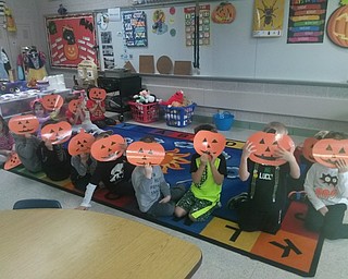 Neighbors | Submitted.Students in Joy Bucci's class at Poland North Preschool celebrated Halloween by showing off their pumpkin masks.