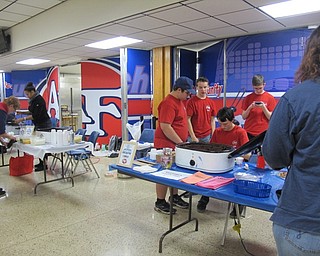 Neighbors | Alexis Bartolomucci.Students served chili from Salvatore's Italian Grill at the annual Chili Cook Off on Nov. 13 at Austintown Fitch High School.