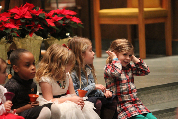 as children participate in Ring-A-Lings at Boardman United Methodist Church in Boardman on Saturday, Dec. 24, 2016...(Nikos Frazier | The Vindicator)..