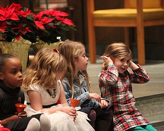 as children participate in Ring-A-Lings at Boardman United Methodist Church in Boardman on Saturday, Dec. 24, 2016...(Nikos Frazier | The Vindicator)..