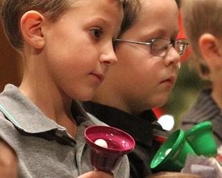 as children participate in Ring-A-Lings at Boardman United Methodist Church in Boardman on Saturday, Dec. 24, 2016...(Nikos Frazier | The Vindicator)..