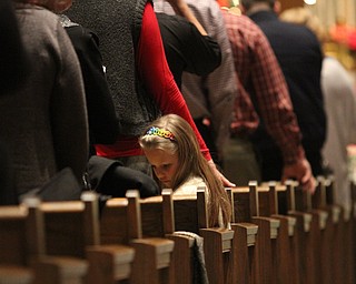 as children participate in Ring-A-Lings at Boardman United Methodist Church in Boardman on Saturday, Dec. 24, 2016...(Nikos Frazier | The Vindicator)..