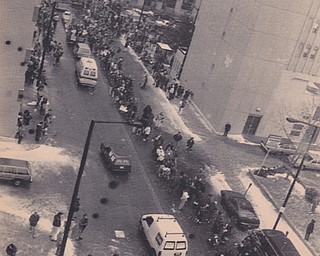 Overall of Parade from Ohio One building 1/17/1991