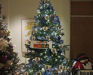 Neighbors | Alexis Bartolomucci.The Meals on Wheels tree was set up at Fellows Riverside Gardens on Dec. 3 and will be up through the end of the month for the Mill Creek Park's Winter Celebration.