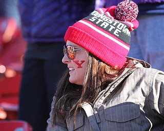 William D Lewis the Vindicator  Fan Jessica Heindelmsn of Youngstown in Frisco.