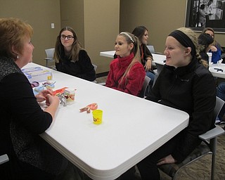 Neighbors | Alexis Bartolomucci.Eighth grade students from Austintown Middle School learned about different dental techniques during their visit to the St. Elizabeth Dental Clinic on Jan. 6.