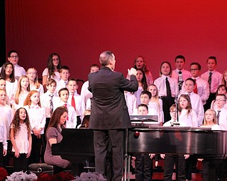 Neighbors | Abby Slanker.Canfield Village Middle School’s fifth-grade choir, under the direction of Tom Scurich, celebrated the holiday season with music and singing during the school’s annual Winter Choir Concert Dec. 5.
