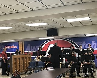 Neighbors | Alexis Bartolomucci.The Austintown Fitch jazz band performed during the Creative Arts Night at the high school on Jan. 12.