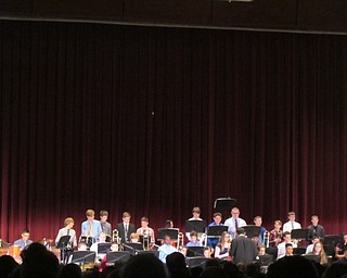 Neighbors | Alexis Bartolomucci.The 8th grade jazz ensemble, directed by Tom Ruggieri, opened the Winter Concert on Jan. 12 at Boardman High School.