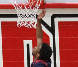 Detroit Mercy senior guard Patrick Robinson Jr.(2) goes up for the layup during the first half as Detroit Mercy University takes on Youngstown State at the Beeghly Center at Youngstown State University in Youngstown on Saturday, Feb. 4, 2017. Detroit Mercy won, 90-80...(Nikos Frazier | The Vindicator)..