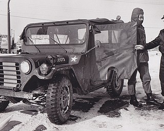 Jeep on duty with county sheriff's dept.