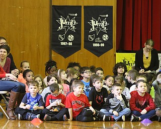        ROBERT K. YOSAY  | THE VINDICATOR..Jump for Heart as Fourth Graders at CH Campbell in Canfield.. displayed their gymnastic ability as they jumped rope in various forms.....