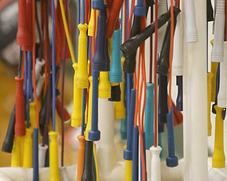        ROBERT K. YOSAY  | THE VINDICATOR..Jump for Heart as Fourth Graders at CH Campbell in Canfield.. displayed their gymnastic ability as they jumped rope in various forms.....