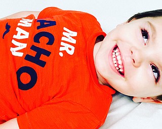 Meghan Hutton says this of the photo she sent in: “My 4-year-old son Gavin has cerebral palsy and is the best and brightest!”