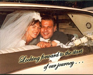 Frank and Ann Molnar of New Middletown sent in this photo from their wedding day in 1966. The couple recently celebrated their 50th anniversary, and this was the cover of their invitation.