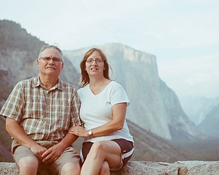 THE WINNER IS: Samantha Toth of Austintown submitted this winning entry of The Vindicator’s “Love Is All Around” Photo Contest to celebrate Valentine’s Day. She sent in this photo of her beloved parents, Perry and Roseanne Toth, who have been married for 31 years. Here they are in Yosemite National Park. Samantha’s photo was drawn as the winner of a $50 gift certificate to Bruno’s Restaurant & Catering, 1984 Boardman-Poland Road, Poland.