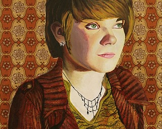 Neighbors | Submitted.Natalie Brown recieved a Gold Key award, as well as American Vision Nomination, for her self portrait painting submitted in the Scholastic Art Show.