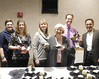 SPECIAL TO THE VINDICATOR: 

Youngstown Area Grocers Association will host its 12th annual Beer and Wine Taste from 6 to 9 p.m. March 10 at Stambaugh Auditorium. Tickets are $50 each and $400 for a table of eight. Guests will be able to sample more than 100 wines and 50 microbrews, with food and entertainment provided. There also will be silent auctions, basket and 50-50 raffles. Proceeds will go to the children’s program of the Ursuline Sisters HIV/AIDS Ministry in Youngstown, and the Prince of Peace Center in Farrell, Pa. For tickets, call Daniel Wakefield at 330-770-3061 or email dwakefield@ursulinesistersaids.org. Involved in the event, from left, are Lauren Handwork, housing director; Linda Titus, family and child program director; Brigid Kennedy and Sister Kathleen Minchin, co-executive directors; Daniel Wakefield, associate director of HIV/AIDS Ministry; and Larry Donofrio, president of Youngstown Area Grocers Association.