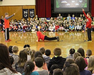 Neighbors | Abby Slanker.C.H. Campbell Elementary School fourth-grade students showed off their jump rope skills, including ‘push up’ jumping, during the school’s annual kick off for the American Heart Association Jump Rope for Heart campaign on Jan. 27.