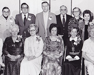 Strouss 25 year club members 1976.