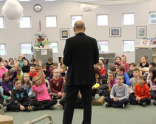 Neighbors | Abby Slanker.Mahoning County Common Pleas Court Judge Anthony D’Apolito took several questions from fourth-grade students at C.H. Campbell Elementary School when he visited them on Jan. 20.