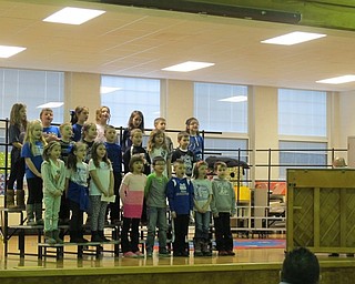 Neighbors | Alexis Bartolomucci.Alyssa Patrick's second-grade class sang songs for the Poland Rotary meeting at Poland Union on Feb. 8.