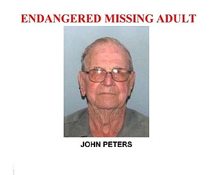 Missing Farmdale resident John Peters. Photo courtesy of 21 WFMJ