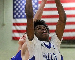 William D Lewis the Vindicator Valley's Emmanuel Armour(0) goes for 2 past Jacob Joiner(5) of Southern.