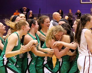 William D Lewis The Vindicator WB'splayers celebrate after win over Padua.