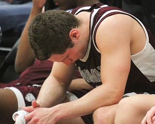 William D Lewis The vindicator  Boardman's Mike Melewski reacts after loss to Lake.
