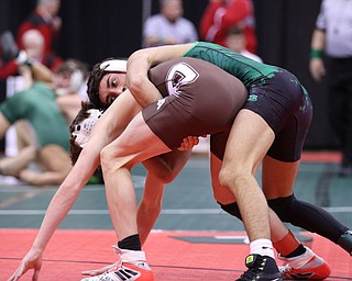 Christian Wayt of West Branch, 106# Div 2.  He Beat Jimmy Balazy of Parma Padua Frananciscan...Mary Beidelschies..